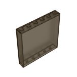 Panel 1 x 6 x 5 #59349 Trans-Black