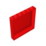 Panel 1 x 6 x 5 #59349 Red
