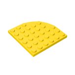 PLATE 6X6 W. BOW #6003 Yellow 1KG