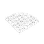 PLATE 6X6 W. BOW #6003 Trans-Clear 1KG