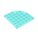 Plate Round Corner 6 x 6 #6003
