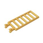 Bar 7 x 3 with Double Clips (Ladder) #6020 Pearl Gold