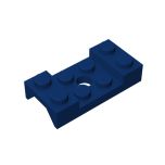 Vehicle, Mudguard 2 x 4 With Arch Studded With Hole #60212 Dark Blue