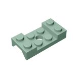 Vehicle, Mudguard 2 x 4 With Arch Studded With Hole #60212 Sand Green