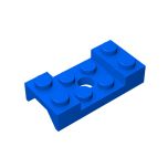 Vehicle, Mudguard 2 x 4 With Arch Studded With Hole #60212 Blue