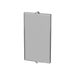 Glass for Window 1 x 2 x 3 Flat Front #60602