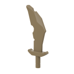 Weapon Sword / Scimitar Notched Blade #60752