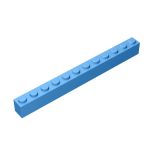 Brick 1 x 12 #6112 Medium Blue