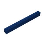 Brick 1 x 12 #6112 Dark Blue
