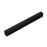 Brick 1 x 12 #6112 Black