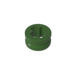 Technic Bush 1/2 Smooth with Axle Hole Semi-Reduced #32123 Army Green Gobricks