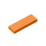 Tile 1 x 3 #63864  Orange Gobricks