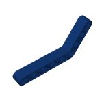 Technic Beam 1 x 9 Bent (6 - 4) Thick #6629 Dark Blue