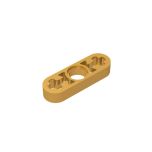 Technic Beam 1 x 3 Thin #6632 Pearl Gold