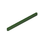 Technic Beam 1 x 15 Thick #32278  Army Green Gobricks