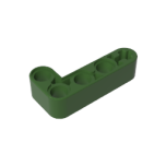 Technic Beam 2 x 4 L-Shape Thick #32140  Army Green Gobricks