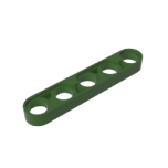 Technic Beam 1 x 5 Thin #32017  Army Green Gobricks
