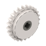 Technic Gear 24 Tooth Clutch with Dark Gray or Light Gray Center #76019 