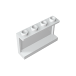 Panel 1 x 4 x 2 with Side Supports - Hollow Studs #14718