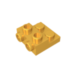 Plate Special 2 x 2 x 0.667 with Two Studs On Side and Two Raised #99206 