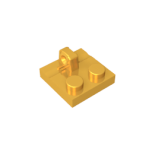 Hinge Plate 2 x 2 Locking with 1 Finger on Top #92582