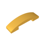 Slope Curved 4 x 1 Double with No Studs #93273 