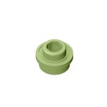Plate, Round 1 x 1 with Open Stud #85861 Olive Green