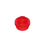 Plate, Round 1 x 1 with Open Stud #85861 Trans-Red Gobricks