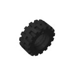 Tire 15mm D. x 6mm Offset Tread Small - Band Around Center of Tread #87414 Black 1KG