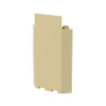 Panel 3 x 3 x 6 Corner Wall without Bottom Indentations #87421