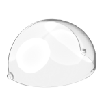 Windscreen 8 x 4 2/3 x 3 2/3 Quarter Sphere (Inner) with Pins #88068