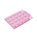 Plate, Modified 4 x 6 With Trap Door Hinge (Long Pins) #92099