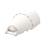 Windscreen 7 x 4 x 2 Round with Handle #92279