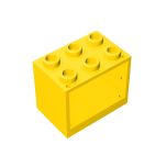 Cupboard 2 x 3 x 2 #92410 Yellow Gobricks