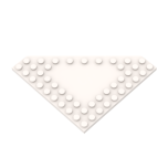Wedge Plate 10 x 10 Cut Corner No Centre Studs #92584