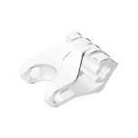 Large Figure Hand, Fist with Axle Hole #93575 White
