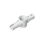 Technic Pin Connector Hub with 2 Pins with Friction Ridges Lengthwise Big Squared Pin Holes #87082