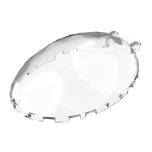 Windscreen 8 x 6 x 2 1/3 Bubble Canopy with Handle #98102