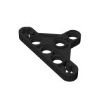 Technic Beam Triangle Thin - Type II #99773 Black