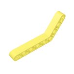 Technic Beam 1 x 9 Bent (6 - 4) Thick #6629  Bright Light Yellow Gobricks