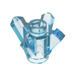 Rock 1 x 1 Crystal 4 Point #11127 Trans-Light Blue