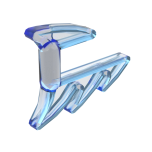 Tool Saw with Handle and Tooth #11601 Trans-Dark Blue