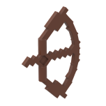 Weapon Bow and Arrow, Blocky #18792 Reddish Brown