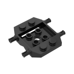 Vehicle Base 4 x 4 x 2/3 with Wheel Clip Pins #24326
