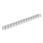 Technic Beam 1 x 15 Thick #32278 Trans-Clear