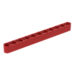 Technic Beam 1 x 11 Thick #32525 Red