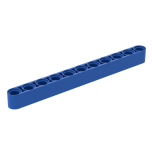 Technic Beam 1 x 11 Thick #32525  Blue Gobricks