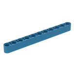 Technic Beam 1 x 11 Thick #32525 Dark Azure