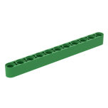 Technic Beam 1 x 11 Thick #32525 Bright Green