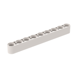Technic Beam 1 x 9 Thick #40490  White Gobricks